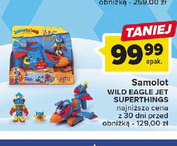 Samolot wild eagle jet superthings promocja