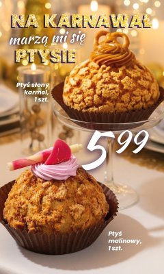Pączek Ptyś słony karmel Twój Market promocja w Twój Market