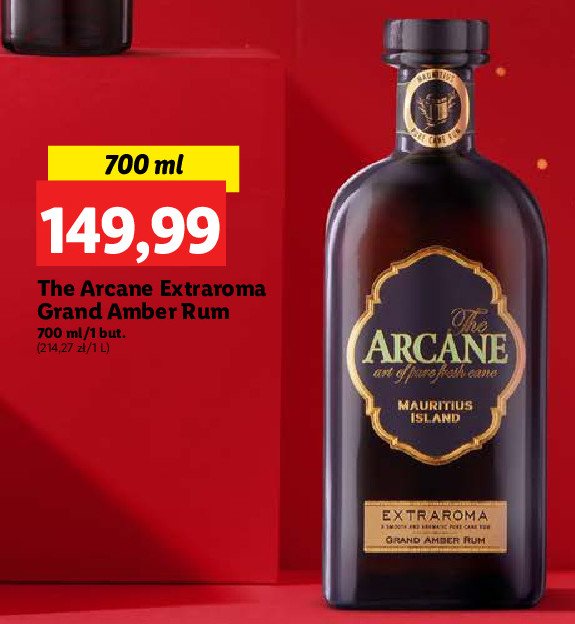 Rum The arcane extraroma gran amber promocja