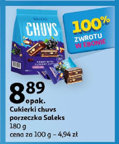 Cukierki chuvs promocja