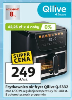 Frytkownica air fryer Qilive Q.5332 promocja w Auchan