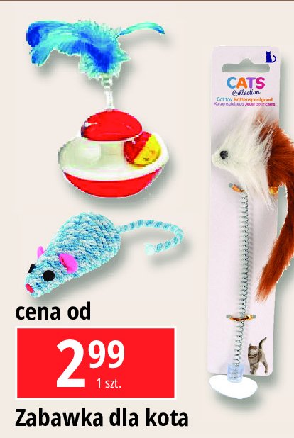 Zabawka dla kota -mysz promocja