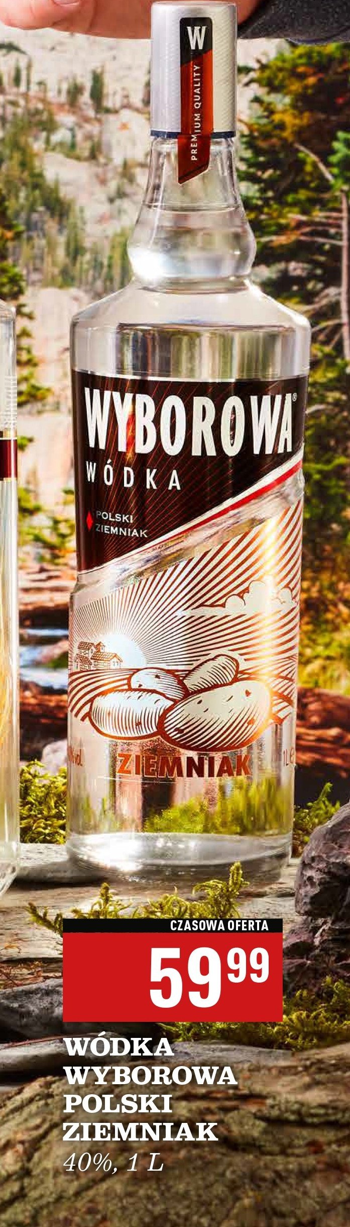 W贸dka WYBOROWA POLSKI ZIEMNIAK promocja