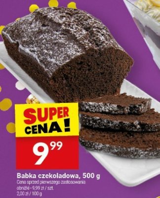 Babka czekoladowa, 500 g promocja w Twój Market