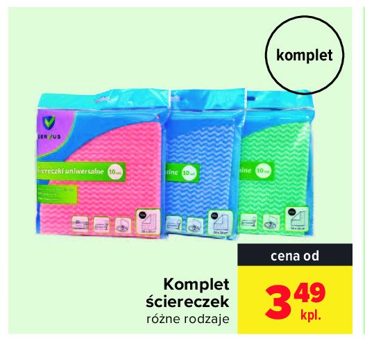 Ściereczki uniwersalne promocja w ABC
