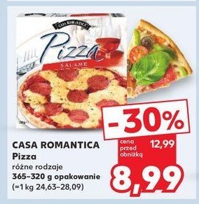 Pizza salami Casa romantica promocja w Kaufland