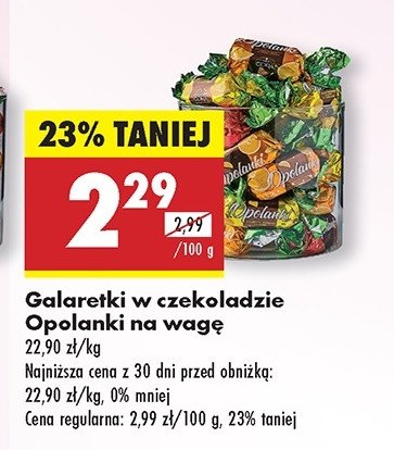 Galaretki w czekoladzie Odra opolanki promocja