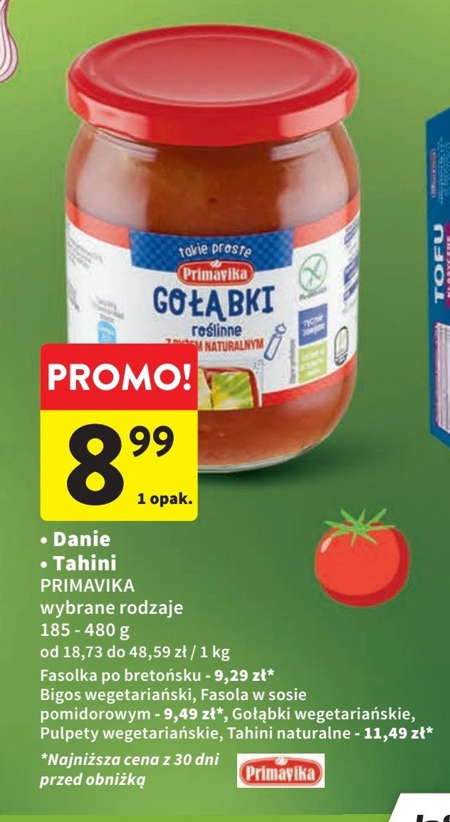 Bigos wegetariański Primavika promocja w Intermarche