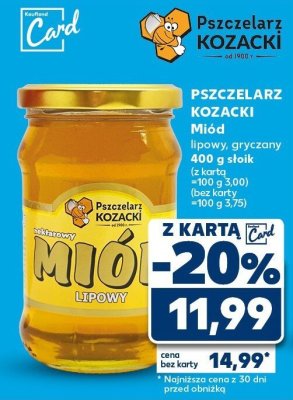 Miód lipowy promocja w Kaufland