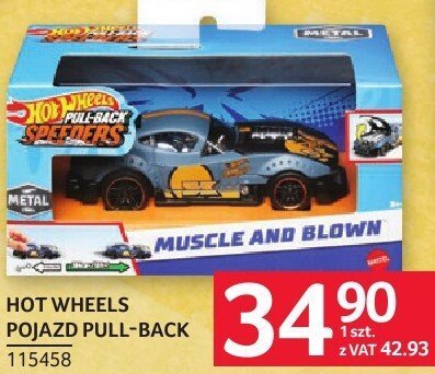 Hot Wheels pojazd Pull-Back promocja w Selgros