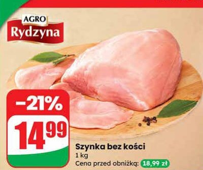 Szynka bez kości Rydzyna promocja w Dino