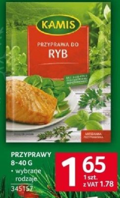 Przyprawy Kamis 8-40 g promocja w Selgros