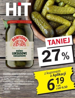 Ogórki konserwowe 900 g promocja w Selgros