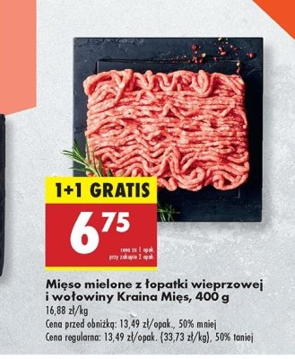 Mi臋so mielone z 艂opatki wieprzowej i wo艂owej Kraina mi臋s promocja