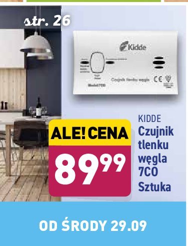 Czujnik tlenku w臋gla 7co Kidde promocja