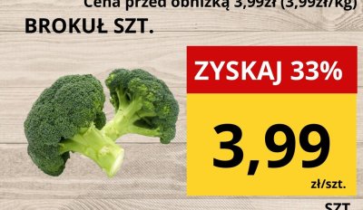 Brokuł szt. promocja w Supeco