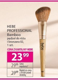 Pędzel bamboo 02 Hebe professional promocja