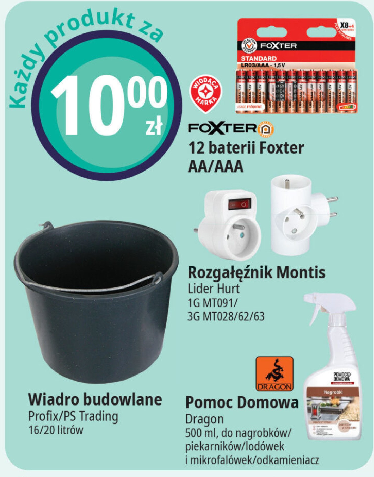 Baterie standard aaa Foxter promocja