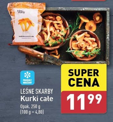 Kurki blanszowane całe Leśne skarby promocja