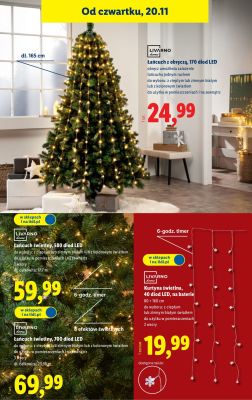 Łańcuch z obręczą LIVARNO home, 170 diod LED promocja w Lidl
