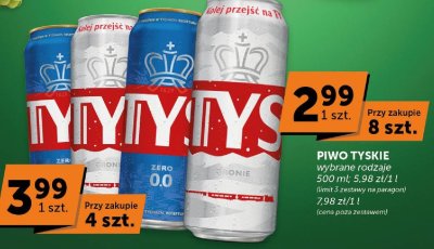 Piwo Tyskie wybrane rodzaje 500 ml promocja w ABC
