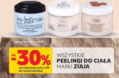 Peeling do ciała Ziaja promocja w Kaufland
