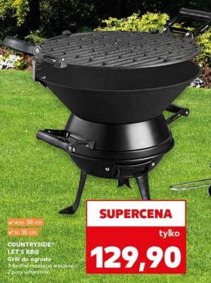 Grill 偶eliwny wys. 38 cm 艣r. 35 cm K-classic countryside promocja