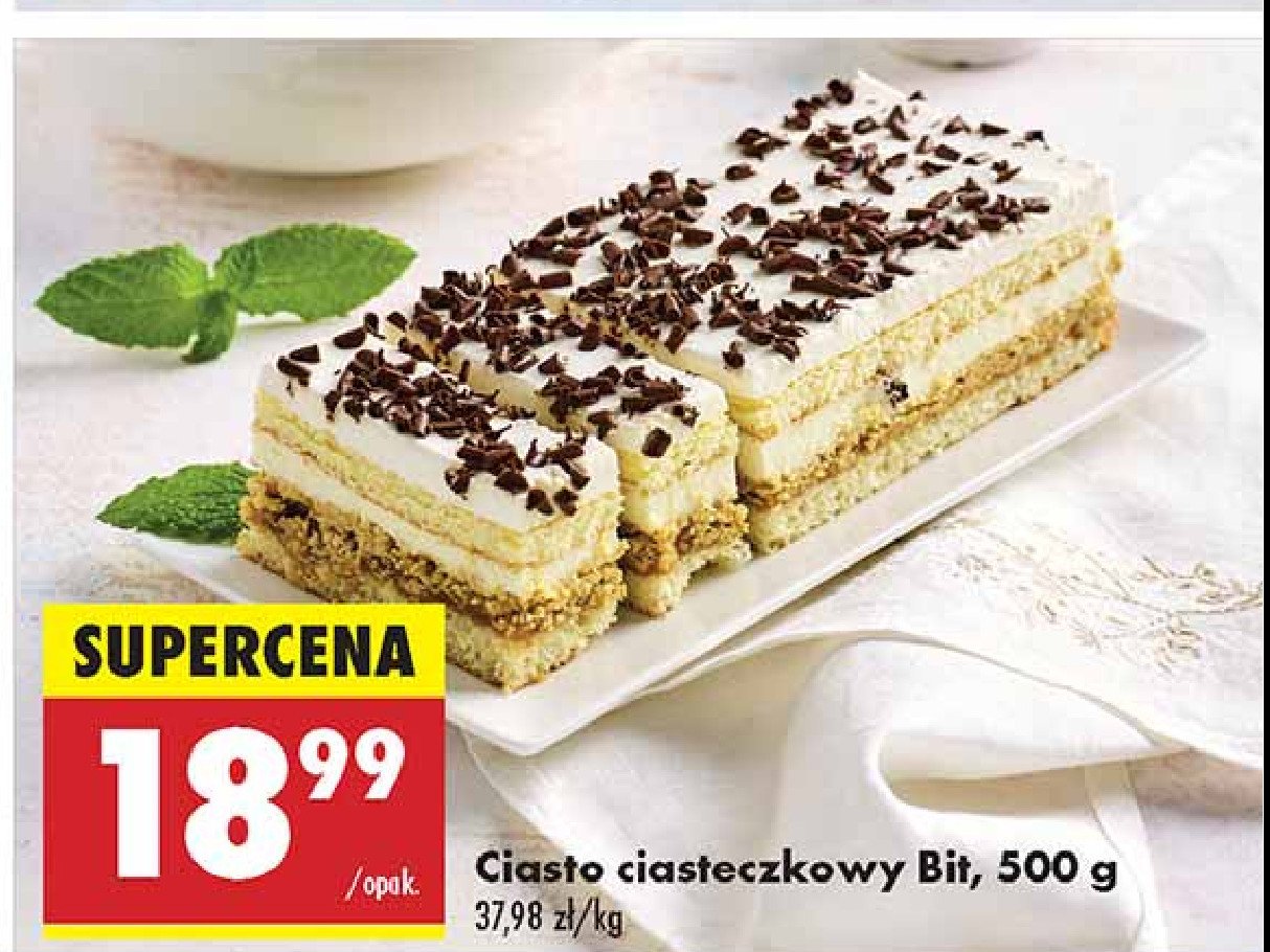 Ciasto ciasteczkowy bit promocja