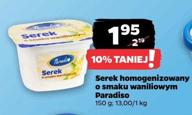 Serek waniliowy Paradiso promocja