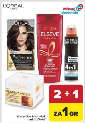 Wszystkie kosmetyki 2+1 promocja w Carrefour Market