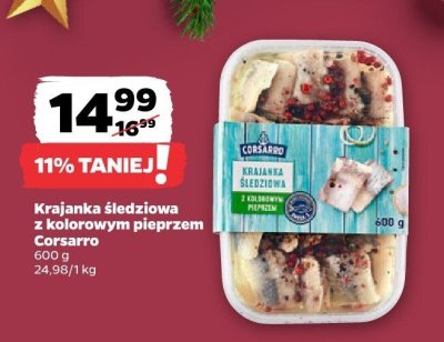 Krajanka śledziowa z kolorowym pieprzem  promocja w Netto