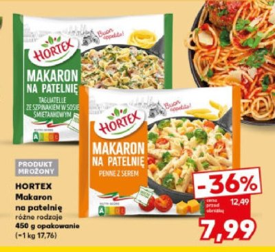Makaron na patelnię różne rodzaje  promocja w Kaufland