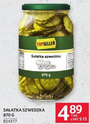 Sałatka szwedzka 870 g promocja w Selgros