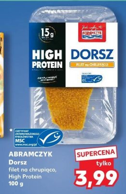 Dorsz filet na chrupiąco High Protein promocja w Kaufland