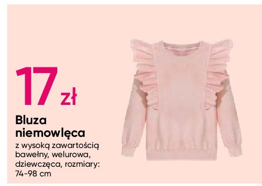 Bluza niemowlęca dziewczęca 74-98 cm promocja