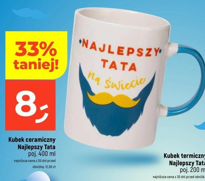 Kubek ceramiczny 400 ml dzień ojca promocja