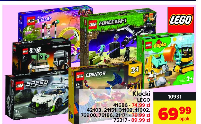 Klocki 11002 Lego classic promocja