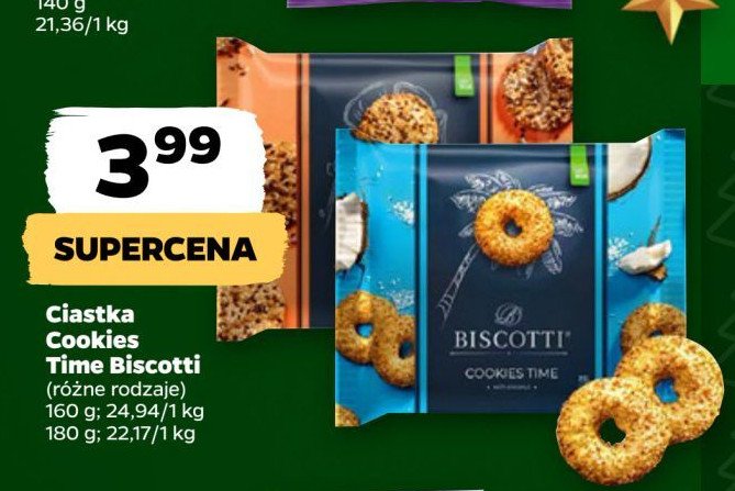 Ciastka z kokosem Biscotti promocja