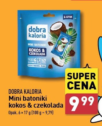 Minibatoniki kokos i czekolada Dobra kaloria promocja