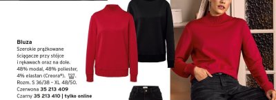 Bluza dresowa s-l beżowa Tom & rose promocja w Tchibo