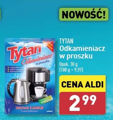 Odkamieniacz w proszku Tytan promocja