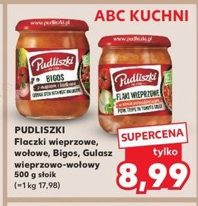 Gulasz wołowo-wieprzowy Pudliszki promocja w Kaufland