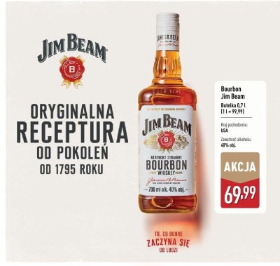 Bourbon Jim Beam promocja w Aldi