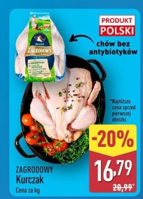 Kurczak zagrodowy Aldi promocja w Aldi