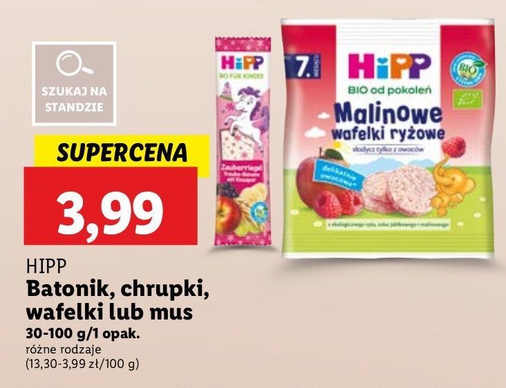 Mus jabłko truskawka malina Hipp promocja