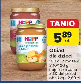 Dynia z indykiem Hipp promocja w Carrefour