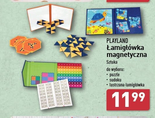 Lustrzana łamigłówka Playland promocja w Aldi