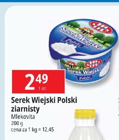 Serek wiejski polski Mlekovita promocja