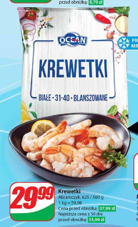 Krewetki 31-40 Ocean (ryby) promocja