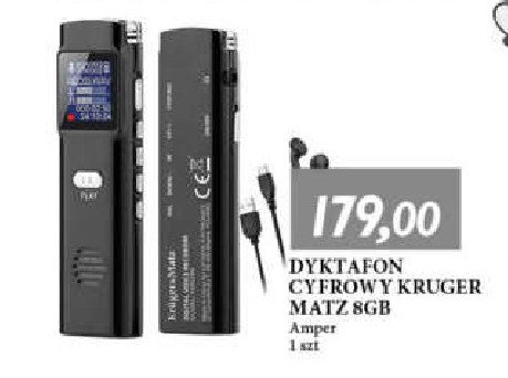 Dyktafon km0286 Kruger & matz promocja